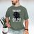 Best Pug Dad Ever Fathers Day Cute Daddy Dad Pug Men's Comfort Colors T-Shirt Moss