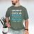 A Big Piece Of My Heart Lives In Heaven My Mom And Dad Men's Comfort Colors T-Shirt Moss
