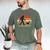 Bigfoot Walking a Dog Bernedoodle Dog Dad Men's Comfort Colors T-Shirt Moss Bigfoot Walking a Dog Bernedoodle Dog Dad Men's Comfort Colors T-Shirt Moss