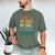 I Like My Boat Dog And Maybe 3 People Retro Sailor Dad Men's Comfort Colors T-Shirt Moss