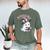 Boo Ghost Books Coquette Bow Halloween Women School Teacher Men's Comfort Colors T-Shirt Moss Boo Ghost Books Coquette Bow Halloween Women School Teacher Men's Comfort Colors T-Shirt Moss