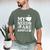 Book Coffee Dog Book My Needs Are Simple Men Women Kids Men's Comfort Colors T-Shirt Moss Book Coffee Dog Book My Needs Are Simple Men Women Kids Men's Comfort Colors T-Shirt Moss
