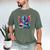 Book Dragon Reading Men's Comfort Colors T-Shirt Moss Book Dragon Reading Men's Comfort Colors T-Shirt Moss