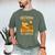 Book Lover Moth Mothman Book Club Reading Into Shadows Men's Comfort Colors T-Shirt Moss