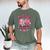 Book Lover Read Your Heart Out Teacher Kids Valentines Men's Comfort Colors T-Shirt Moss