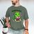 Book Lover Reading Dinosaur Readosaurus Library Men's Comfort Colors T-Shirt Moss