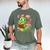 Book Worm Costume World Book Day Cute Kawaii Worm Reading Men's Comfort Colors T-Shirt Moss