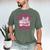 All Booked For Valentines Book Reading Coquette Bow Men's Comfort Colors T-Shirt Moss