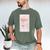 Books Flowers Art Flower Stack Pastel Feminine Men's Comfort Colors T-Shirt Moss