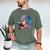 Bookworm Book Lover Women Girls Dragon Reading Men's Comfort Colors T-Shirt Moss