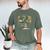Bookworm Dragons Reading Book Dragons And Books Men's Comfort Colors T-Shirt Moss