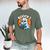 BOOOKS Cute Ghost Reading Books Halloween Men's Comfort Colors T-Shirt Moss