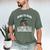 Born To Read Forced To Socialize Dragon Books Reading Men's Comfort Colors T-Shirt Moss