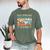 Budgie Dad Bird Lover Father Animal Enthusiast Bird Guy Men's Comfort Colors T-Shirt Moss