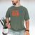 Cat Dad Club Life Is Better With Cats Father's Day 2 Sided Men's Comfort Colors T-Shirt Moss