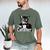 The Cat Father Cool Cat Dad Cat Lovers Men's Comfort Colors T-Shirt Moss The Cat Father Cool Cat Dad Cat Lovers Men's Comfort Colors T-Shirt Moss