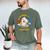 Cat Mom Loves Cats Dad Not In The Mood For People Introvert Men's Comfort Colors T-Shirt Moss
