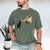 Cat Shirts For MenWomen Cat Shirts For Cat DadMom Men's Comfort Colors T-Shirt Moss