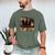 Cats Antique Books Academia Library Aesthetic Bookworm Men's Comfort Colors T-Shirt Moss