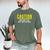 Caution Does Not Play Well With Others Introvert Men's Comfort Colors T-Shirt Moss Caution Does Not Play Well With Others Introvert Men's Comfort Colors T-Shirt Moss