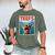 Chihuahua Teefs Top Teeth Chi Jowls Paws Dog Mom Dad Men's Comfort Colors T-Shirt Moss