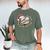 Christmas Book Festive Holiday Xmas Men's Comfort Colors T-Shirt Moss