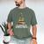 Christmas Book Tree All Booked For Xmas Men's Comfort Colors T-Shirt Moss