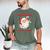 Christmas Bookish He Knows What You'Ve Been Reading Women Men's Comfort Colors T-Shirt Moss