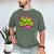 Class Of 2021 Senior Fresh 90's TV Style Grad For Graduation Men's Comfort Colors T-Shirt Moss