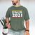 Class Of 2021 Senior Year 90's TV Style Graduation For Grad Men's Comfort Colors T-Shirt Moss