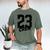Class Of 2023 Seniors 23 Senior Graduation Idea Men's Comfort Colors T-Shirt Moss