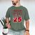 Class Of 2025 Senior 2025 Graduation Red Raglan Baseball Tee Men's Comfort Colors T-Shirt Moss