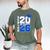 Class Of 2026 Dad Proud Dad Of A 2026 Senior Graduate Men's Comfort Colors T-Shirt Moss
