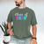 Class Of 2029 Shirt 2nd Grade Onto 3rd Grade Graduation Tee Men's Comfort Colors T-Shirt Moss