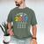 Class Of 2037 Grow With Me Checklist Graduation Men's Comfort Colors T-Shirt Moss