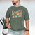 I Closed My Book To Be Here Book Lovers Library Reading Men's Comfort Colors T-Shirt Moss