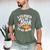I Closed My Book To Be Here T-Shirt Book Lover Bookworm Men's Comfort Colors T-Shirt Moss