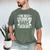 Colorblind Quote For a Colorblind Dad Men's Comfort Colors T-Shirt Moss