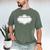 Composition Book Notebook Teacher's Halloween Group Costume Men's Comfort Colors T-Shirt Moss