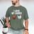 Cool Chicken Art For Men Women Dad Rooster Chicken Farmer Men's Comfort Colors T-Shirt Moss