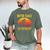 Cool Mountain Biking For Dad Father Biker MTB Bicycle Bike Men's Comfort Colors T-Shirt Moss