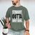Cool Straight Outta Divinity School Graduation Shirt Men's Comfort Colors T-Shirt Moss