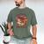 Cozy Readers Book Society Fall Autumn Floral Pumpkin Season Men's Comfort Colors T-Shirt Moss