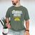 Criminal Justice Degree Graduation Senior Celebration Grad Men's Comfort Colors T-Shirt Moss