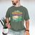 Crochet And Reading Crocheter Bookish Crocheting Book Lover Men's Comfort Colors T-Shirt Moss