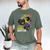 I Crushed Kindergarten Monster Truck Graduation Boys Small Men's Comfort Colors T-Shirt Moss
