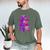 Cute Dragon Reading Books Bookworm Men's Comfort Colors T-Shirt Moss