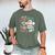 Cute Ghost Book Halloween Spooky Boo School Art Teacher Men's Comfort Colors T-Shirt Moss Cute Ghost Book Halloween Spooky Boo School Art Teacher Men's Comfort Colors T-Shirt Moss