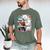 Cute Polar Bear Is Reading a Book Reading Polar Bear Men's Comfort Colors T-Shirt Moss