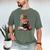 Cute Red Panda Reading Book Animal Bookworm Men's Comfort Colors T-Shirt Moss Cute Red Panda Reading Book Animal Bookworm Men's Comfort Colors T-Shirt Moss